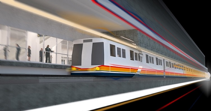 Bangkok MRT Orange Line East Section